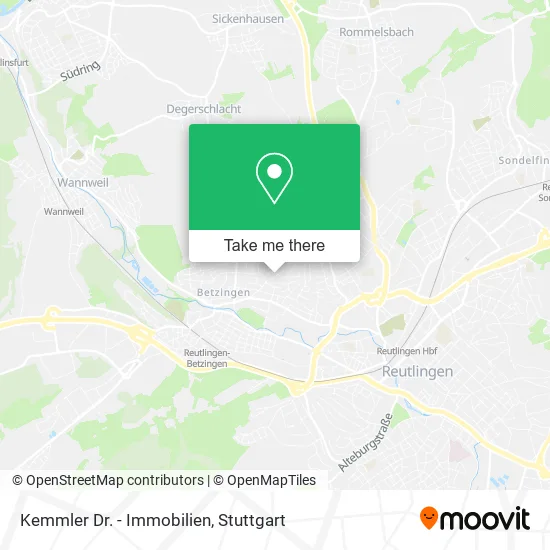 Карта Kemmler Dr. - Immobilien