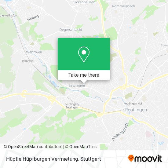 Hüpfle Hüpfburgen Vermietung map