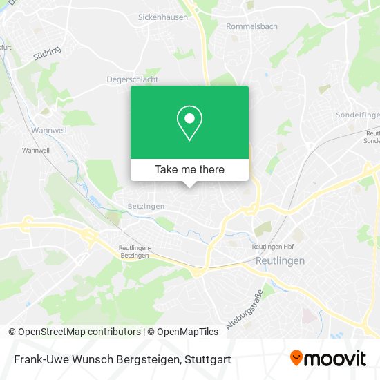 Frank-Uwe Wunsch Bergsteigen map