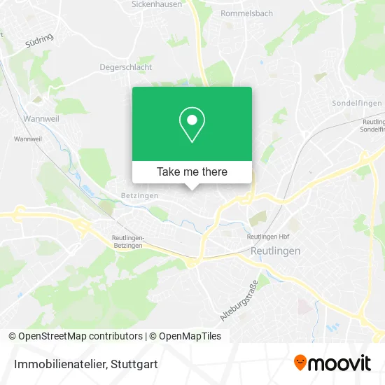 Карта Immobilienatelier
