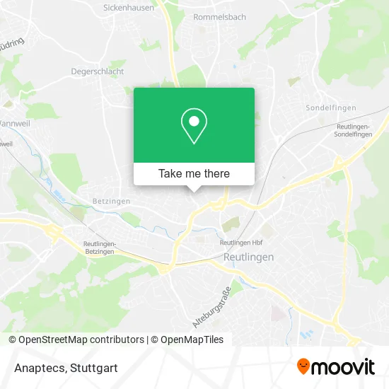 Карта Anaptecs