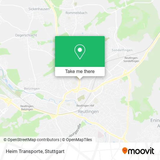 Карта Heim Transporte