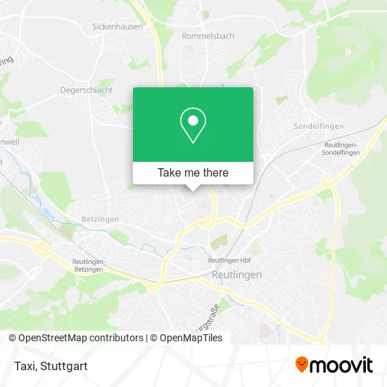 Карта Taxi