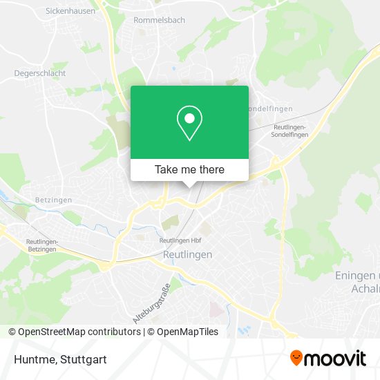 Huntme map