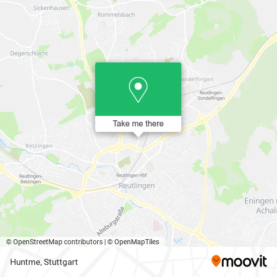 Карта Huntme