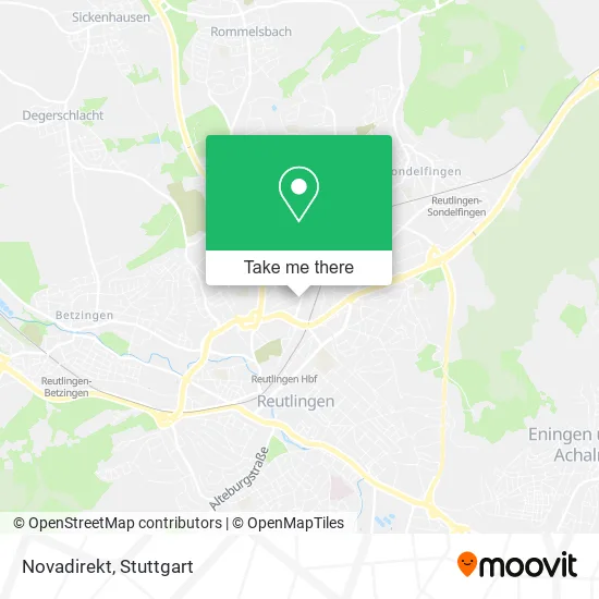 Карта Novadirekt