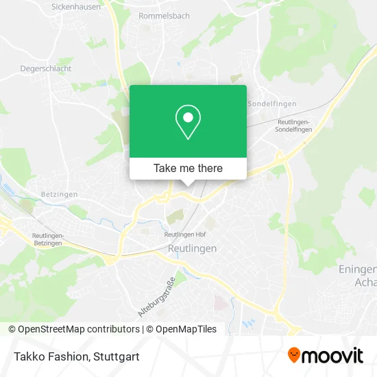 Карта Takko Fashion
