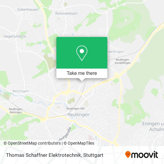 Thomas Schaffner Elektrotechnik map