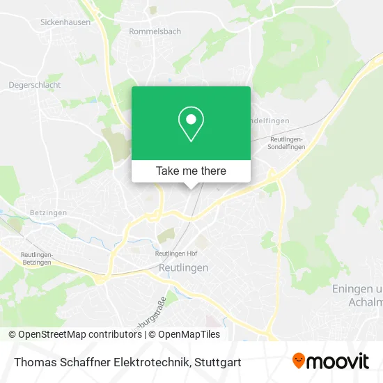Карта Thomas Schaffner Elektrotechnik