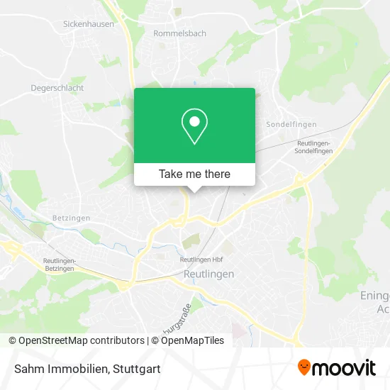 Карта Sahm Immobilien