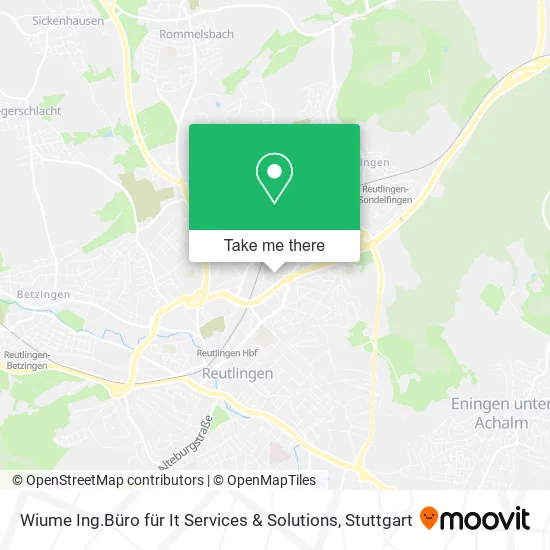 Карта Wiume Ing.Büro für It Services & Solutions
