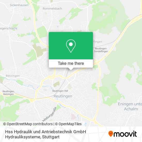 Hss Hydraulik und Antriebstechnik GmbH Hydrauliksysteme map