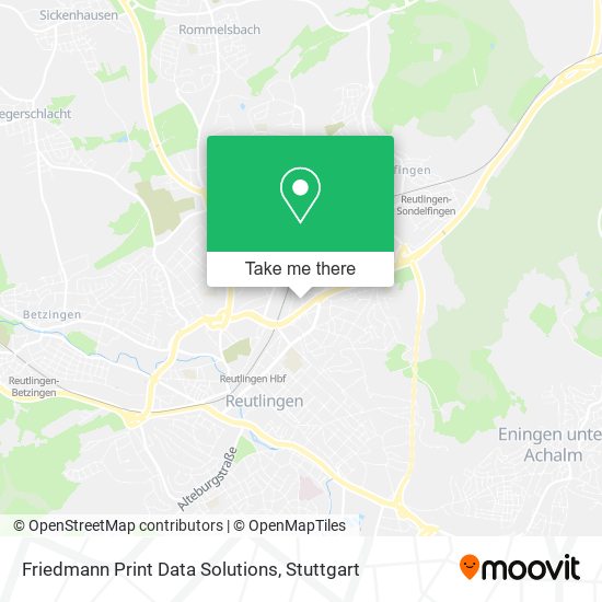 Карта Friedmann Print Data Solutions