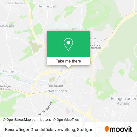 Beisswänger Grundstücksverwaltung map