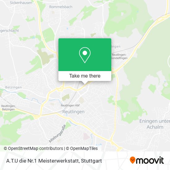 A.T.U die Nr.1 Meisterwerkstatt map