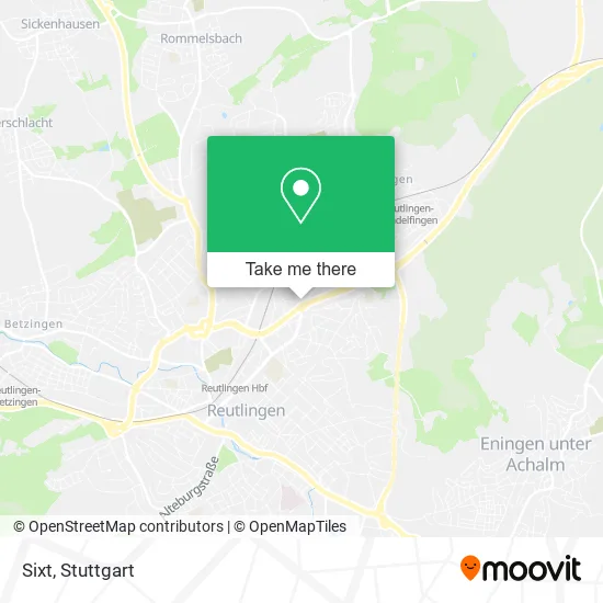 Карта Sixt