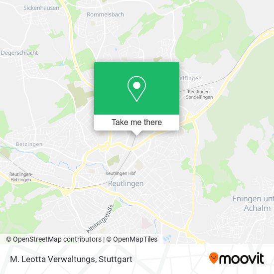 M. Leotta Verwaltungs map