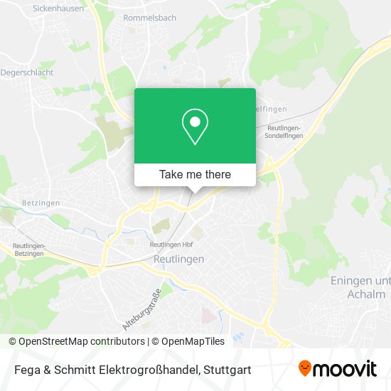 Fega & Schmitt Elektrogroßhandel map
