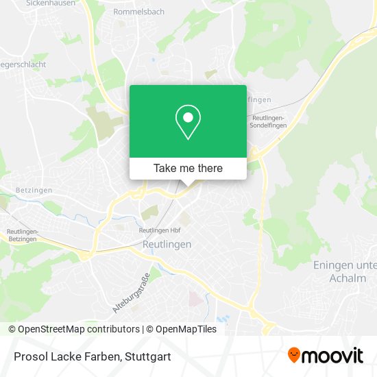 Prosol Lacke Farben map