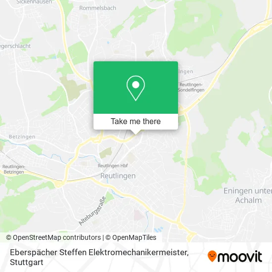 Карта Eberspächer Steffen Elektromechanikermeister
