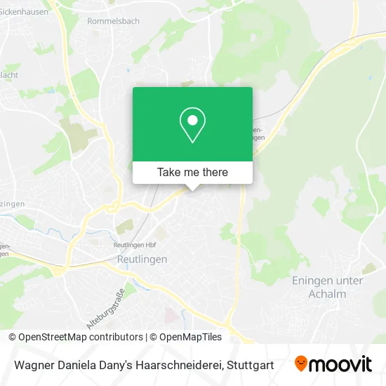 Карта Wagner Daniela Dany's Haarschneiderei