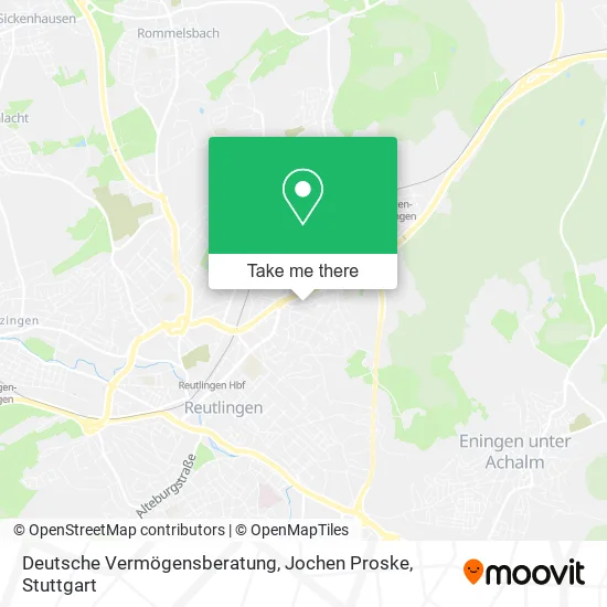 Карта Deutsche Vermögensberatung, Jochen Proske