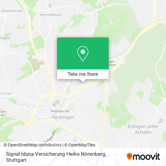 Карта Signal Iduna Versicherung Heiko Nörenberg