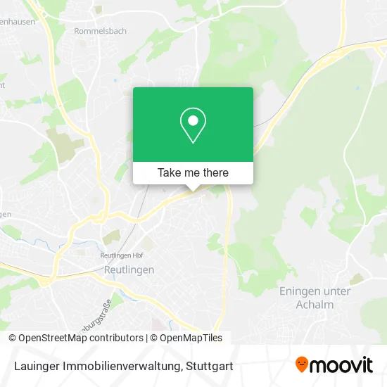 Lauinger Immobilienverwaltung map