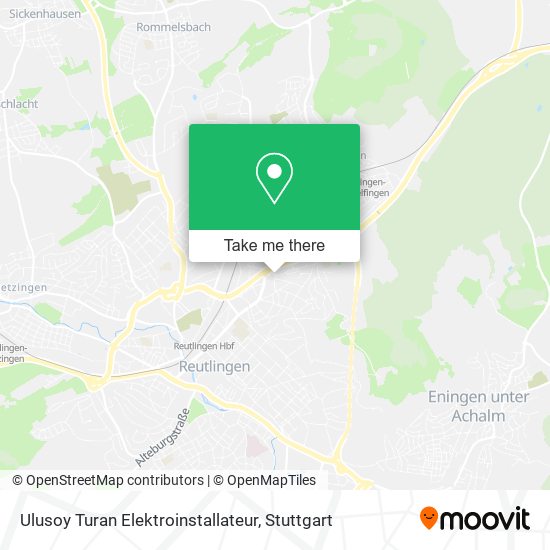 Ulusoy Turan Elektroinstallateur map