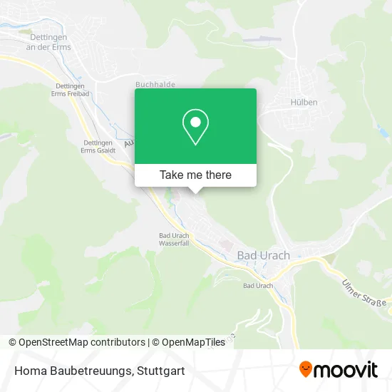 Карта Homa Baubetreuungs