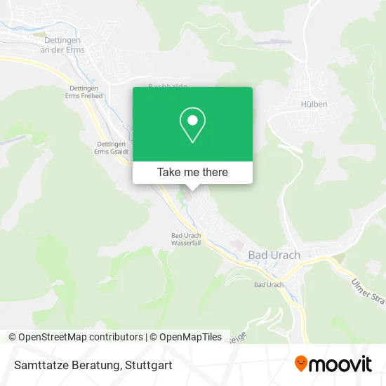 Карта Samttatze Beratung