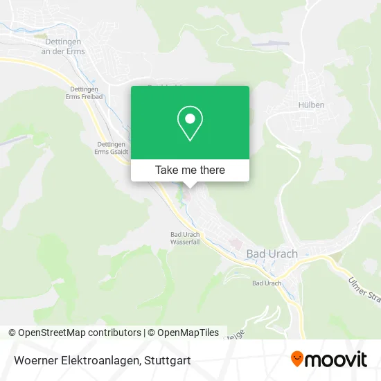 Карта Woerner Elektroanlagen