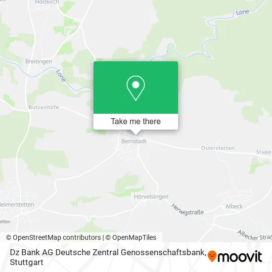 Карта Dz Bank AG Deutsche Zentral Genossenschaftsbank