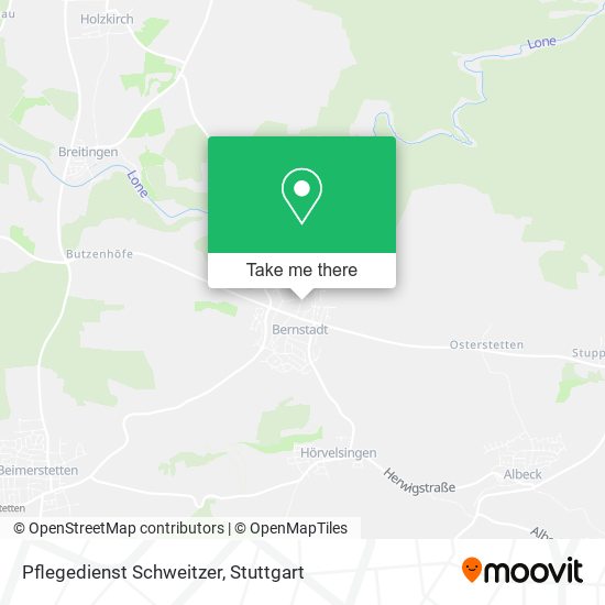 Pflegedienst Schweitzer map