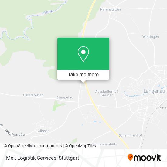 Карта Mek Logistik Services