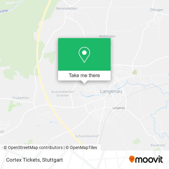 Cortex Tickets map