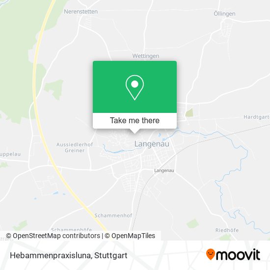 Карта Hebammenpraxisluna