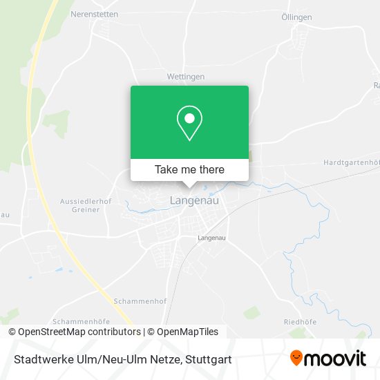 Stadtwerke Ulm/Neu-Ulm Netze map