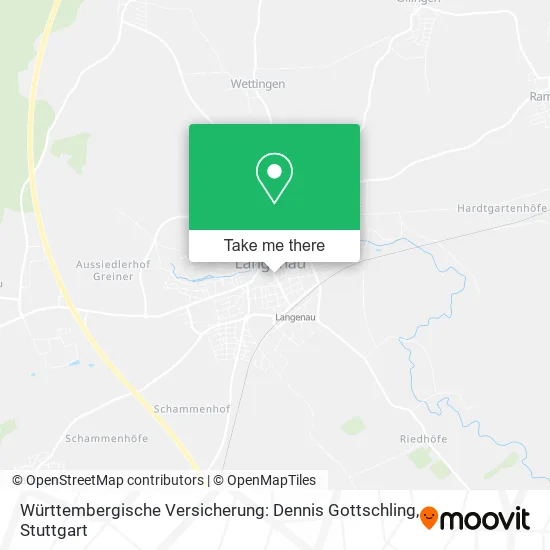 Карта Württembergische Versicherung: Dennis Gottschling