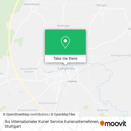 Iks Internationaler Kurier Service Kurierunternehmen map