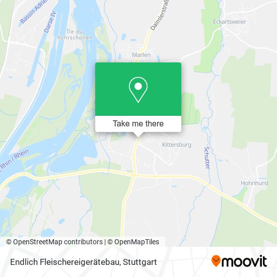 Endlich Fleischereigerätebau map