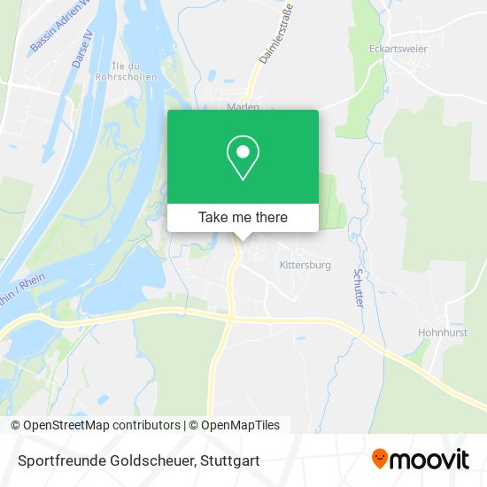 Sportfreunde Goldscheuer map