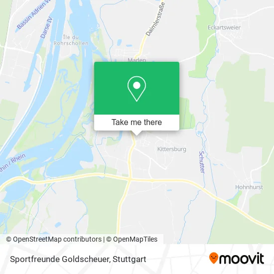 Карта Sportfreunde Goldscheuer