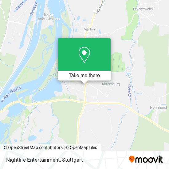 Nightlife Entertainment map