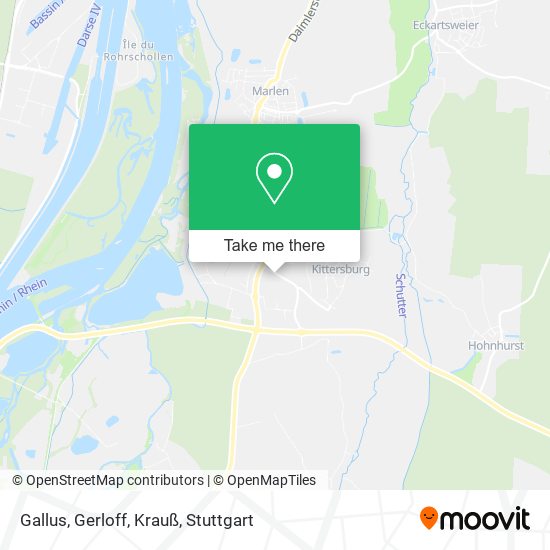 Gallus, Gerloff, Krauß map