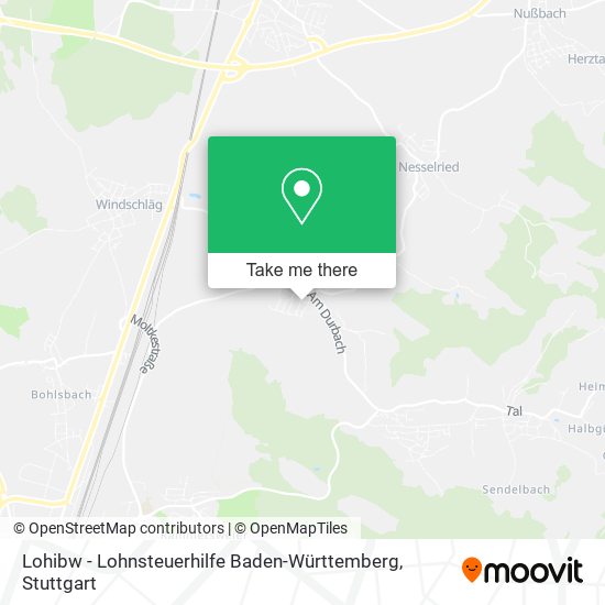 Lohibw - Lohnsteuerhilfe Baden-Württemberg map