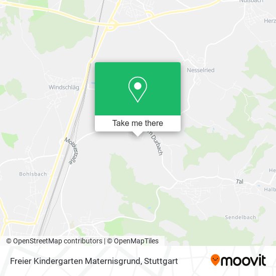 Freier Kindergarten Maternisgrund map