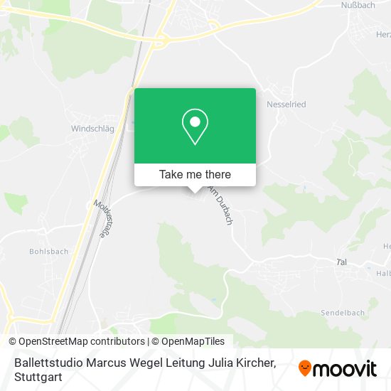 Ballettstudio Marcus Wegel Leitung Julia Kircher map