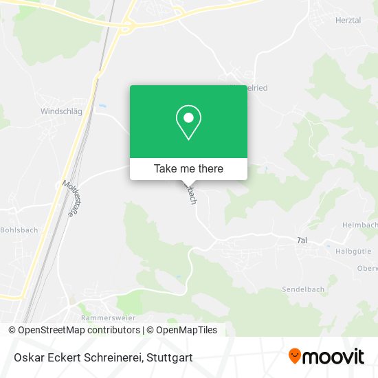 Oskar Eckert Schreinerei map