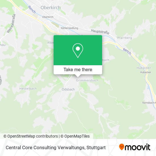 Central Core Consulting Verwaltungs map